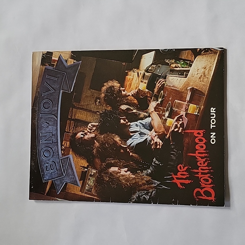 Bon Jovi Tourbook - The Brotherhood Tour 1988- 1990